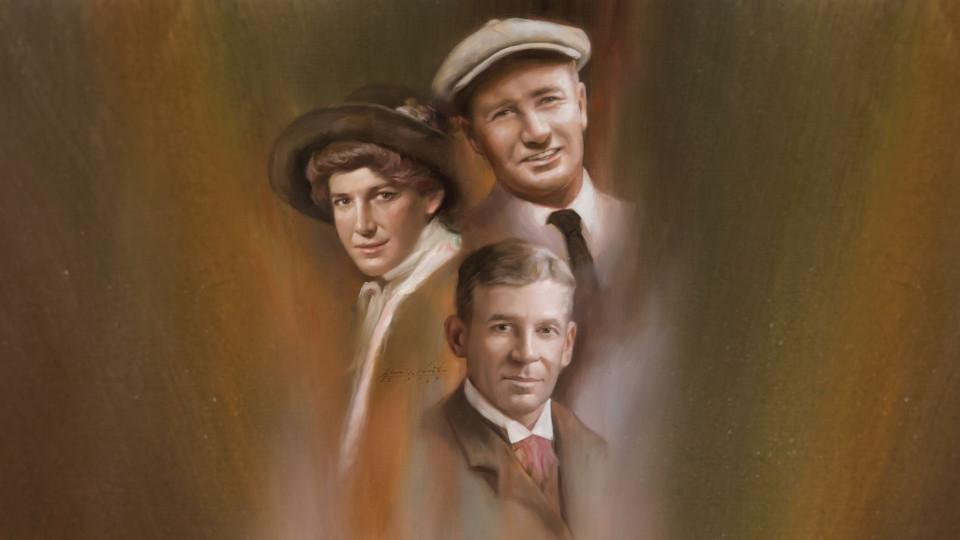 Dorothy Campbell, Jerome Travers, Walter Travis image