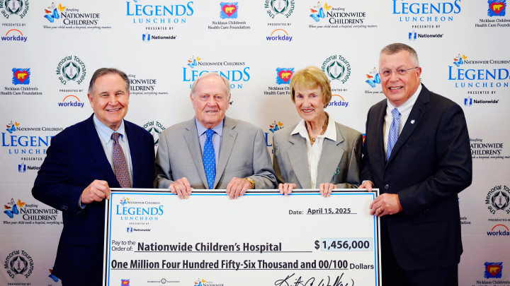 Legends Luncheon presented by Nationwide raises $1.45 million for Nationwide Children’s Hospital and Nicklaus Children’s Health Care Foundation alliance