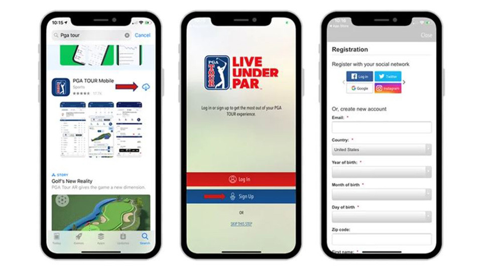 PGA TOUR App