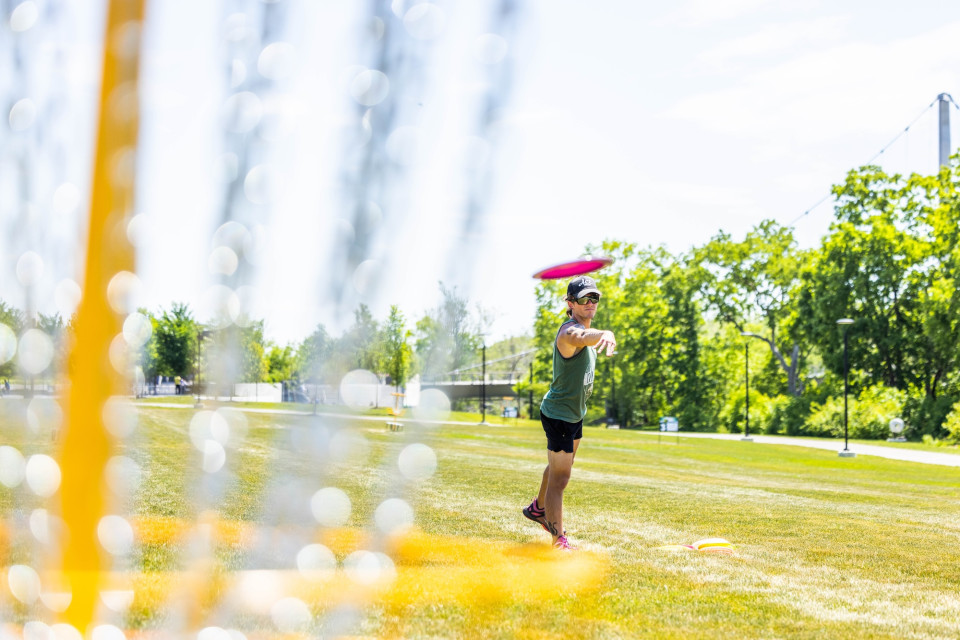 The Memorial Tournament presented by Workday’s nine-hole disc and footgolf course open in Dublin’s Riverside Crossing Park
