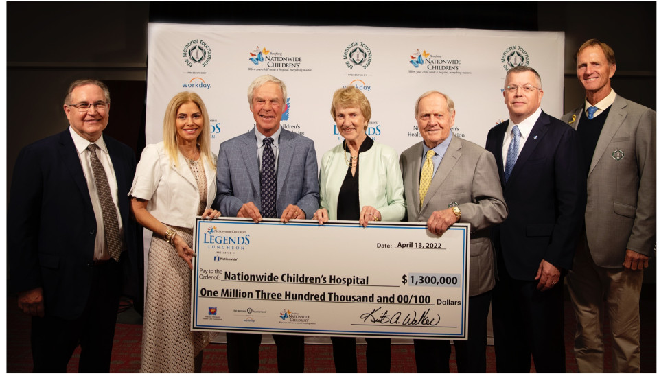 Legends Luncheon presented by Nationwide shines a bright light on Nicklaus Children's Health Care Foundation and Nationwide Children's Hospital alliance