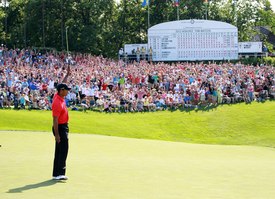 Five-time Memorial Tournament winner Tiger Woods officially commits