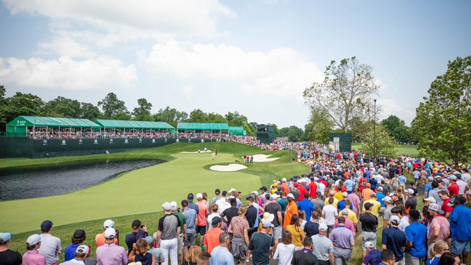 Photo of Crowd at the Memorial Tournament
