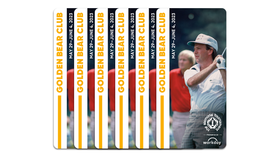 Example of Weekly Golden Bear Club Badge Pack of Six (6)